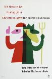 It's Time to Be Buying Your Christmas Gifts for Posting Overseas-Tom Eckersley-Art Print