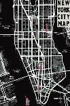 New York City Map-Tom Frazier-Giclee Print