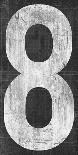 Retro Numbers - Nine-Tom Frazier-Framed Giclee Print