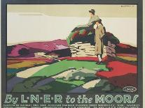 By L.N.E.R. to the Moors Poster-Tom Grainger-Framed Premier Image Canvas