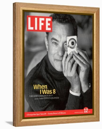 Tom Hanks, November 12, 2004-Max Vadukul-Framed Premier Image Canvas