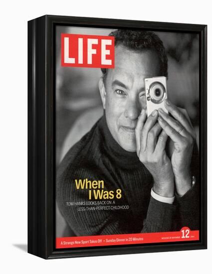 Tom Hanks, November 12, 2004-Max Vadukul-Framed Premier Image Canvas