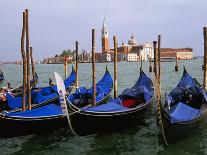 Gondolas near Piazza San Marco, Venice, Italy-Tom Haseltine-Photographic Print
