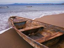 Wooden Boat Looking Out on Banderas Bay, The Colonial Heartland, Puerto Vallarta, Mexico-Tom Haseltine-Photographic Print