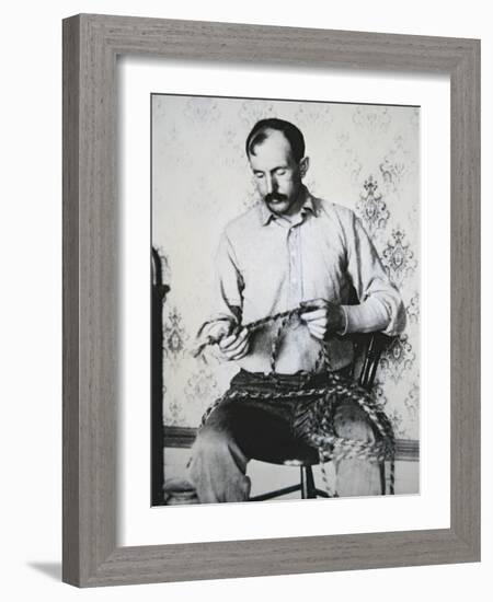 Tom Horn (1861-1903) (B/W Photo)-American Photographer-Framed Giclee Print