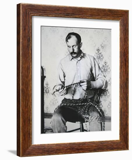 Tom Horn (1861-1903) (B/W Photo)-American Photographer-Framed Giclee Print