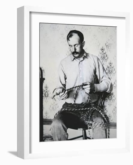 Tom Horn (1861-1903) (B/W Photo)-American Photographer-Framed Giclee Print