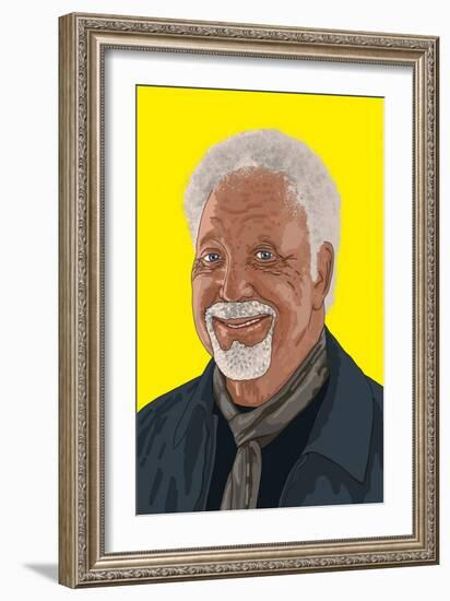 Tom Jones, 2022 (Digital Art)-Claire Huntley-Framed Giclee Print