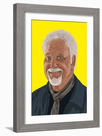 Tom Jones, 2022 (Digital Art)-Claire Huntley-Framed Giclee Print