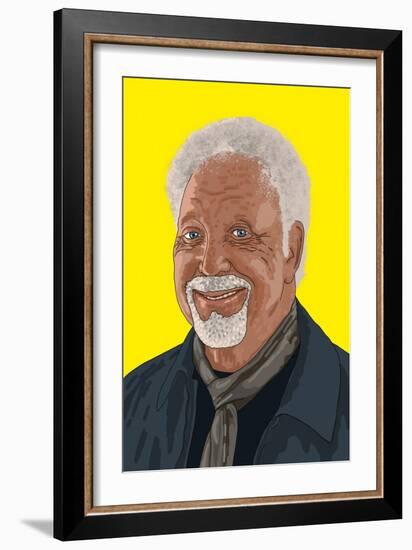 Tom Jones, 2022 (Digital Art)-Claire Huntley-Framed Giclee Print