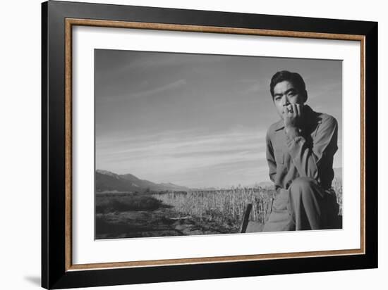 Tom Kobayashi, Landscape-Ansel Adams-Framed Art Print