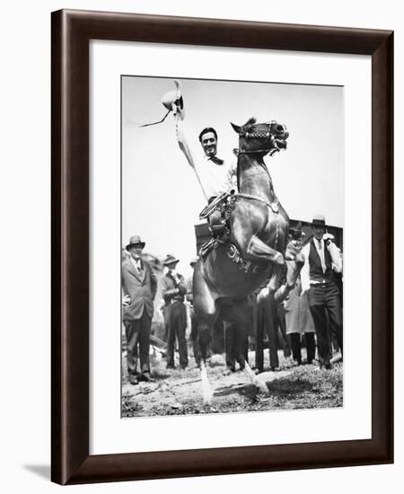 Tom Mix (1880-1944)-null-Framed Giclee Print