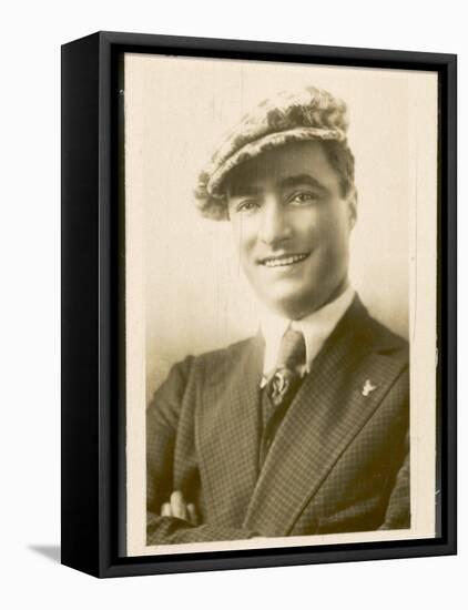 Tom Mix Us Marshal Who Became a Film Actor, He Appeared in More Than 400 Westerns-null-Framed Premier Image Canvas