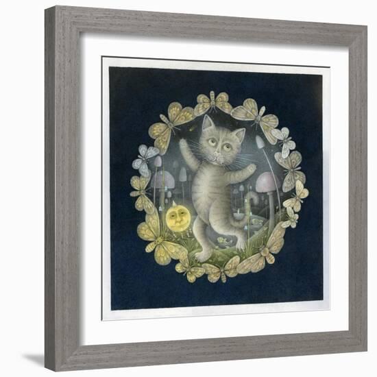 Tom Moggy and the Moon-Wayne Anderson-Framed Giclee Print