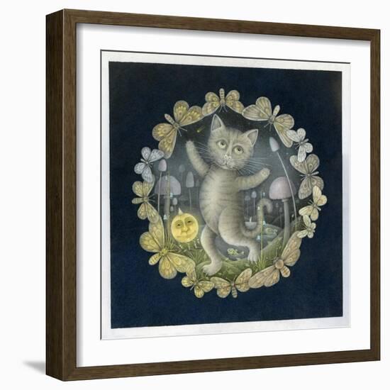 Tom Moggy and the Moon-Wayne Anderson-Framed Giclee Print