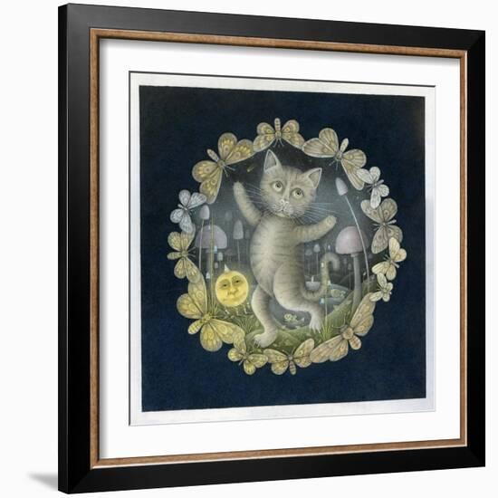 Tom Moggy and the Moon-Wayne Anderson-Framed Giclee Print