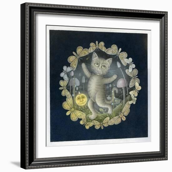 Tom Moggy and the Moon-Wayne Anderson-Framed Giclee Print