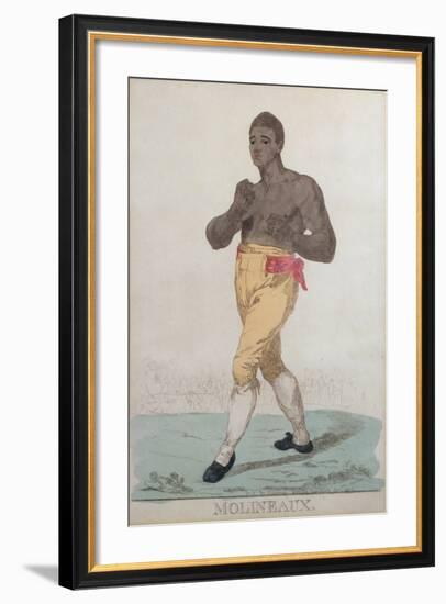 Tom Molineaux (D.1818)-Richard Dighton-Framed Giclee Print