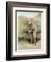 Tom Morris senior, British golfer, portrait, c1910-Unknown-Framed Giclee Print