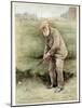 Tom Morris senior, British golfer, portrait, c1910-Unknown-Mounted Giclee Print