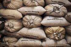 Coffee Bags. Monteverde. Costa Rica. Central America-Tom Norring-Photographic Print