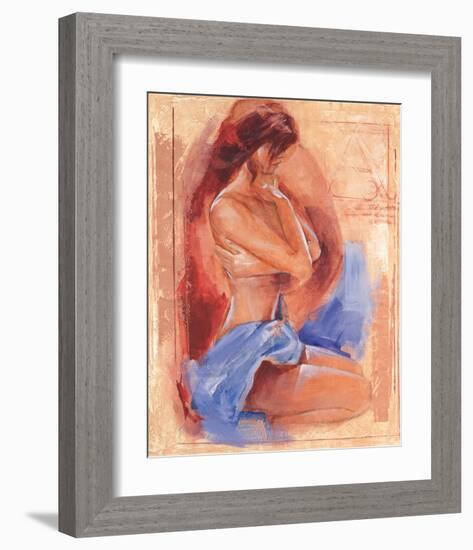 Tom's Angel-Talantbek Chekirov-Framed Art Print