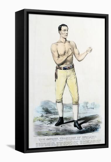 Tom Sayers, Champion of England-Stapleton Collection-Framed Premier Image Canvas