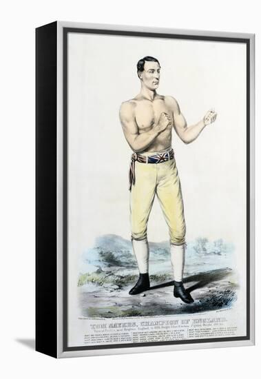 Tom Sayers, Champion of England-Stapleton Collection-Framed Premier Image Canvas