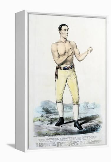 Tom Sayers, Champion of England-Stapleton Collection-Framed Premier Image Canvas