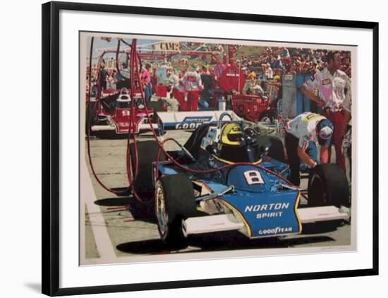 Tom Sneva-Ron Kleemann-Framed Collectable Print