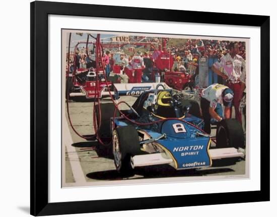 Tom Sneva-Ron Kleemann-Framed Collectable Print