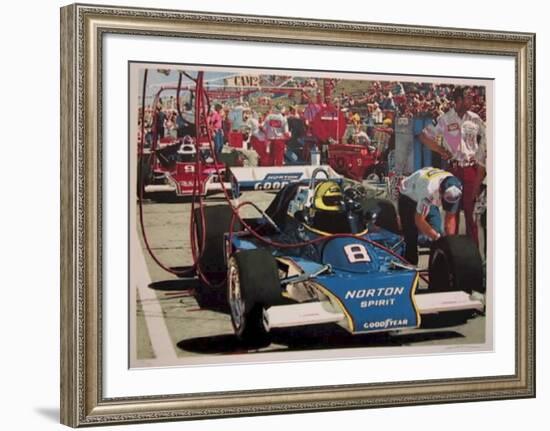 Tom Sneva-Ron Kleemann-Framed Collectable Print