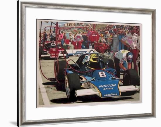 Tom Sneva-Ron Kleemann-Framed Collectable Print