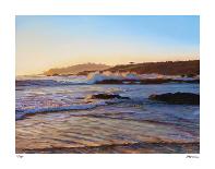 Pebble Beach Sunset-Tom Swimm-Giclee Print