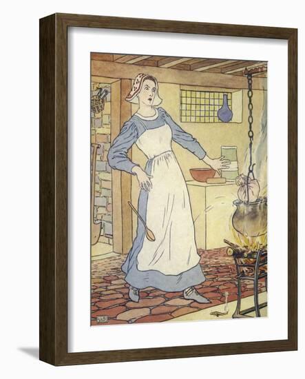 Tom Thumb-Leonard Leslie Brooke-Framed Giclee Print