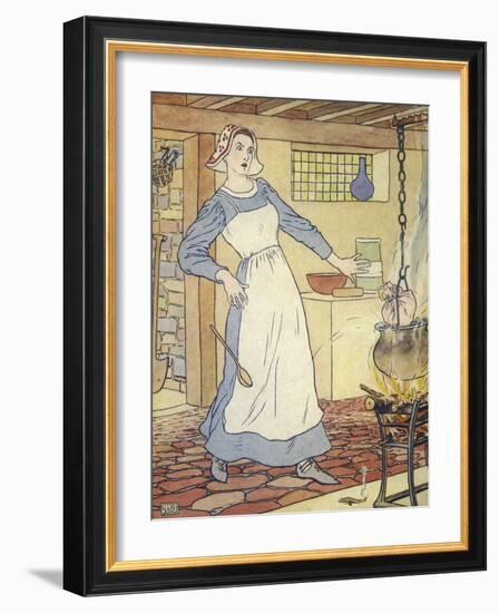 Tom Thumb-Leonard Leslie Brooke-Framed Giclee Print