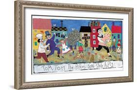 Tom, Tom, the Piper's Son-Barbara Olsen-Framed Art Print