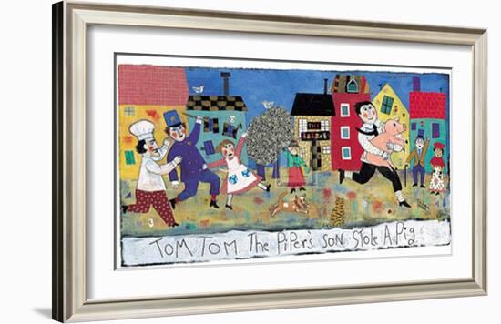Tom, Tom, the Piper's Son-Barbara Olsen-Framed Art Print