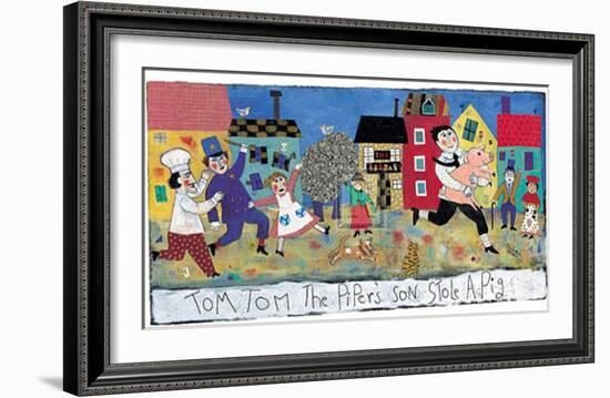 Tom, Tom, the Piper's Son-Barbara Olsen-Framed Art Print