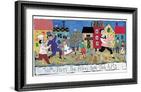 Tom, Tom, the Piper's Son-Barbara Olsen-Framed Art Print