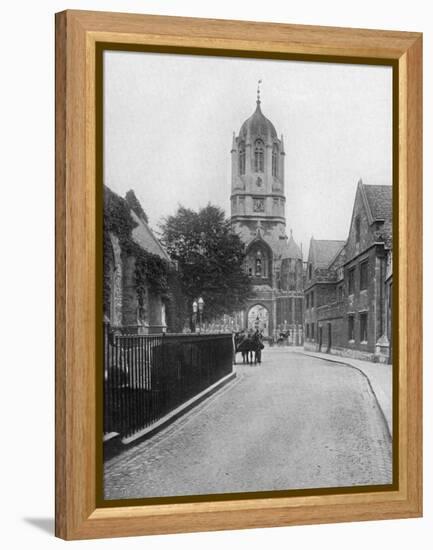 Tom Tower, Christchurch College, Oxford, Oxfordshire, 1924-1926-W Mann-Framed Premier Image Canvas