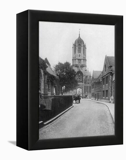 Tom Tower, Christchurch College, Oxford, Oxfordshire, 1924-1926-W Mann-Framed Premier Image Canvas