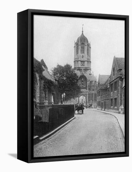 Tom Tower, Christchurch College, Oxford, Oxfordshire, 1924-1926-W Mann-Framed Premier Image Canvas