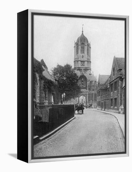 Tom Tower, Christchurch College, Oxford, Oxfordshire, 1924-1926-W Mann-Framed Premier Image Canvas