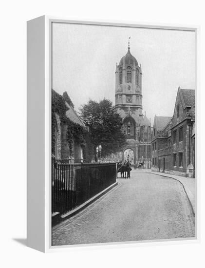 Tom Tower, Christchurch College, Oxford, Oxfordshire, 1924-1926-W Mann-Framed Premier Image Canvas