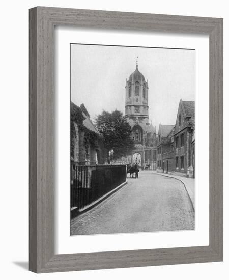 Tom Tower, Christchurch College, Oxford, Oxfordshire, 1924-1926-W Mann-Framed Giclee Print