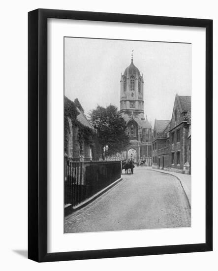 Tom Tower, Christchurch College, Oxford, Oxfordshire, 1924-1926-W Mann-Framed Giclee Print