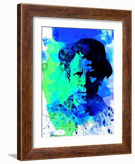 Tom Waits-Nelly Glenn-Framed Art Print