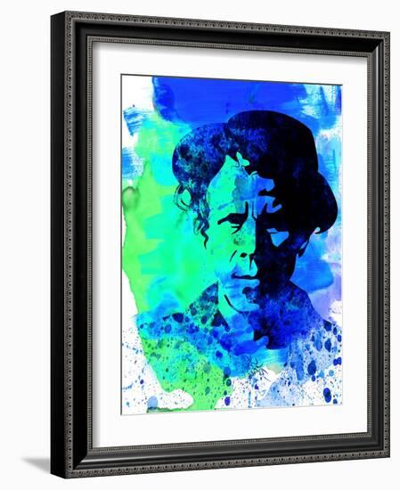 Tom Waits-Nelly Glenn-Framed Art Print