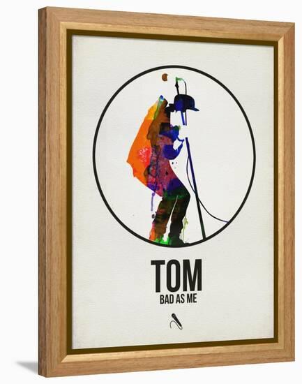 Tom Watercolor-David Brodsky-Framed Stretched Canvas